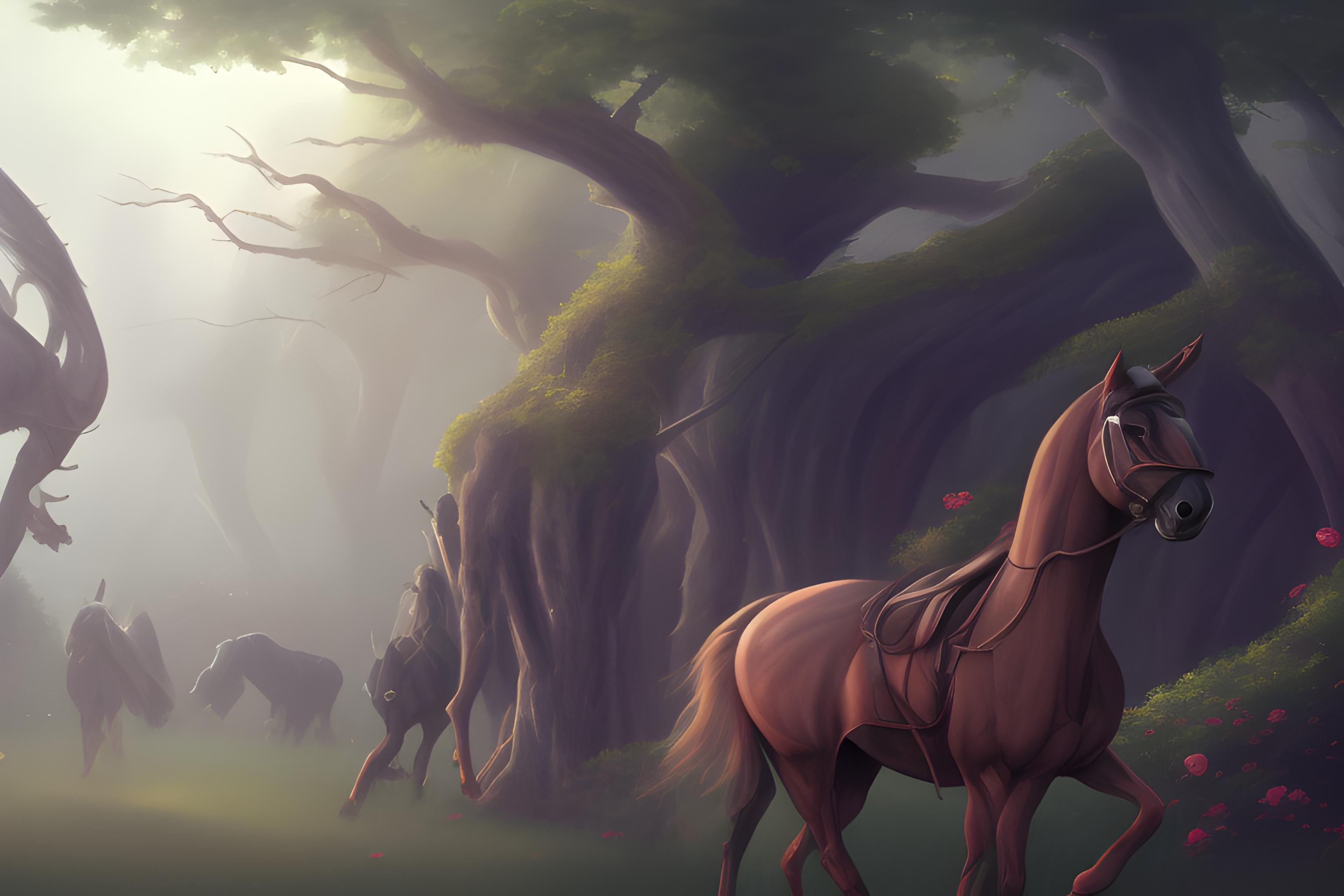 il doit y avoir des chevaux et des cacas
